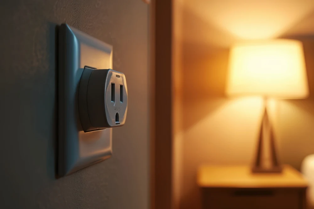 Bedroom and Nightstand USB Outlet Installation
