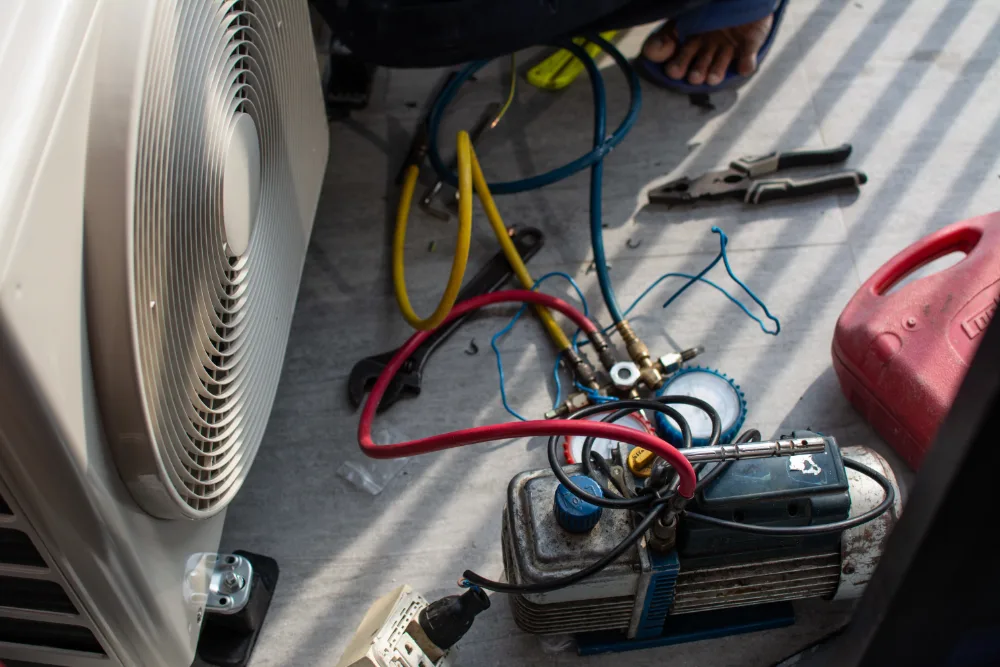 Outdoor Kitchen and Entertainment Area Heater Installation
