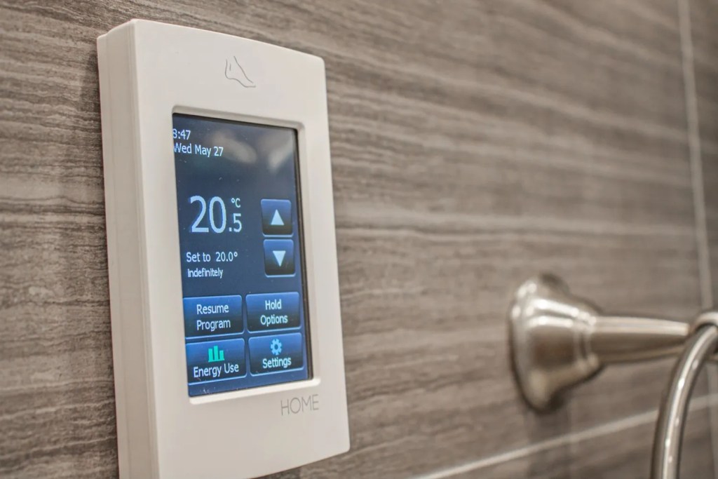 Dedicated Circuit Installation for Bathroom Floor Heating