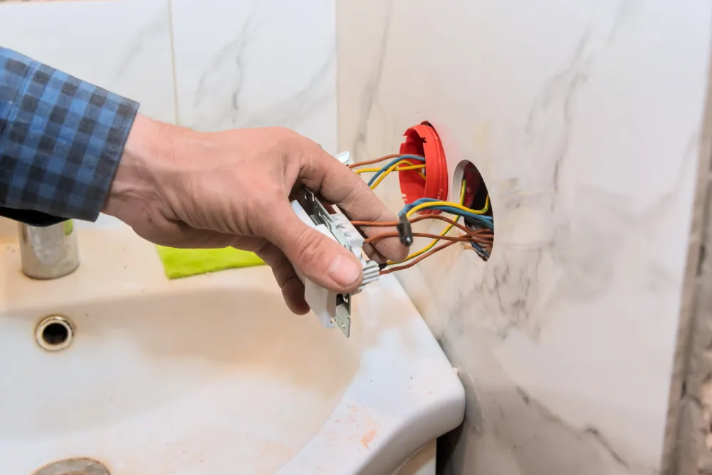 Our Comprehensive Bathroom Remodel Electrical Wiring Process
